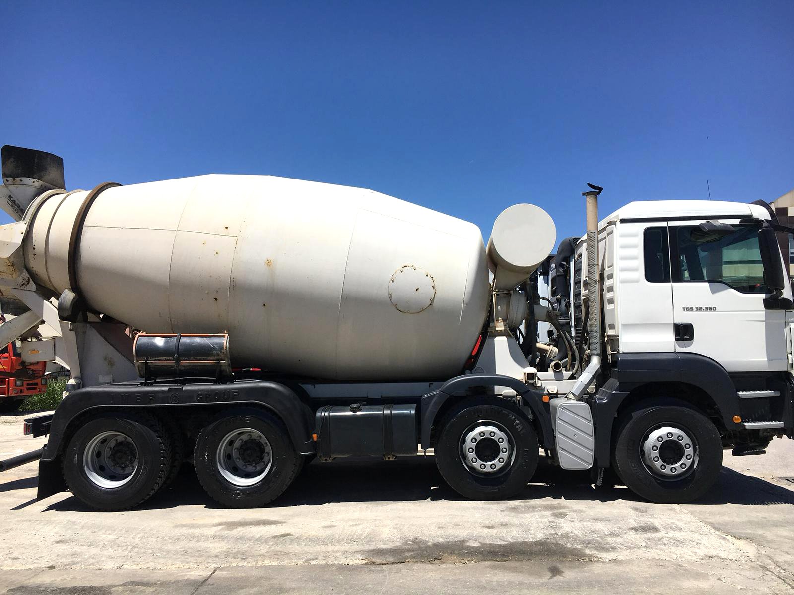 SOLD - Used Mixer Truck - 12 m³ IMER - MAN TGS 32.360 | YUDIN EQUIPMENT